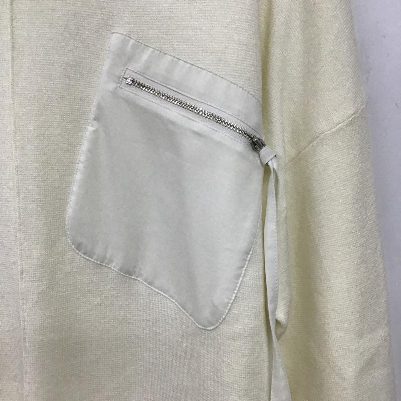 ラシュッド LASUD カットソー 長袖 9 無地 白 / ホワイト / white レディース USED 古着 中古 10161018