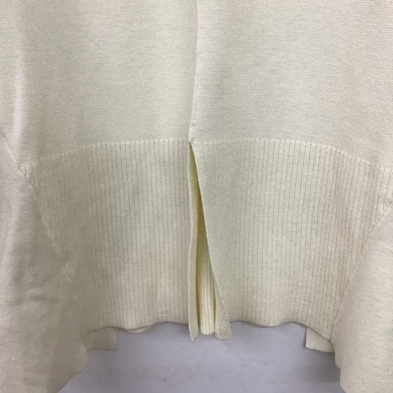 ラシュッド LASUD カットソー 長袖 9 無地 白 / ホワイト / white レディース USED 古着 中古 10161018