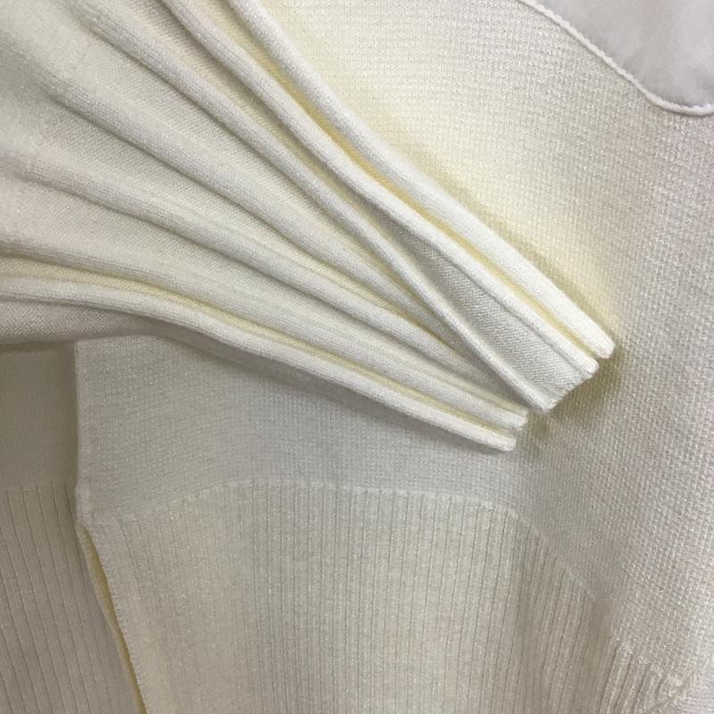 ラシュッド LASUD カットソー 長袖 9 無地 白 / ホワイト / white レディース USED 古着 中古 10161018