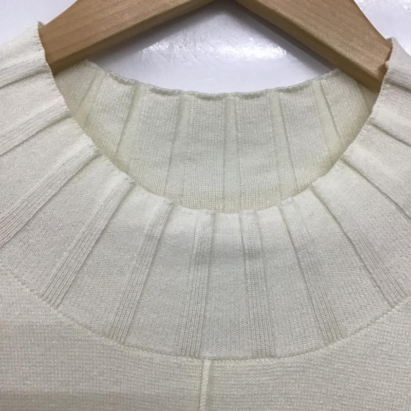ラシュッド LASUD カットソー 長袖 9 無地 白 / ホワイト / white レディース USED 古着 中古 10161018