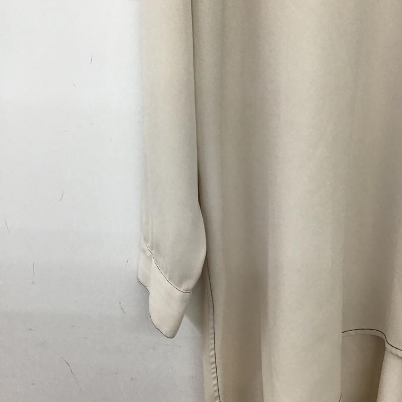 オズモーシス OSMOSIS カットソー 長袖 ONE SIZE 無地 ベージュ / ベージュ / beige レディース USED 古着 中古 10161019