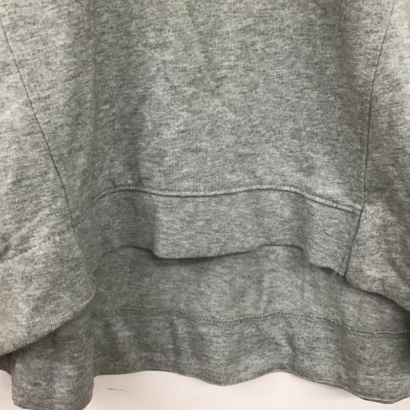 ナイキ NIKE カットソー 長袖 M ロゴ、文字 X プリント 灰 / グレー / gray レディース USED 古着 中古 10161021