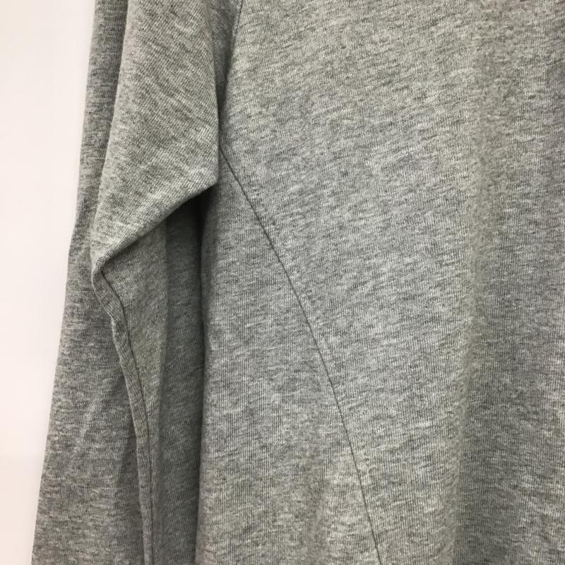 ナイキ NIKE カットソー 長袖 M ロゴ、文字 X プリント 灰 / グレー / gray レディース USED 古着 中古 10161021