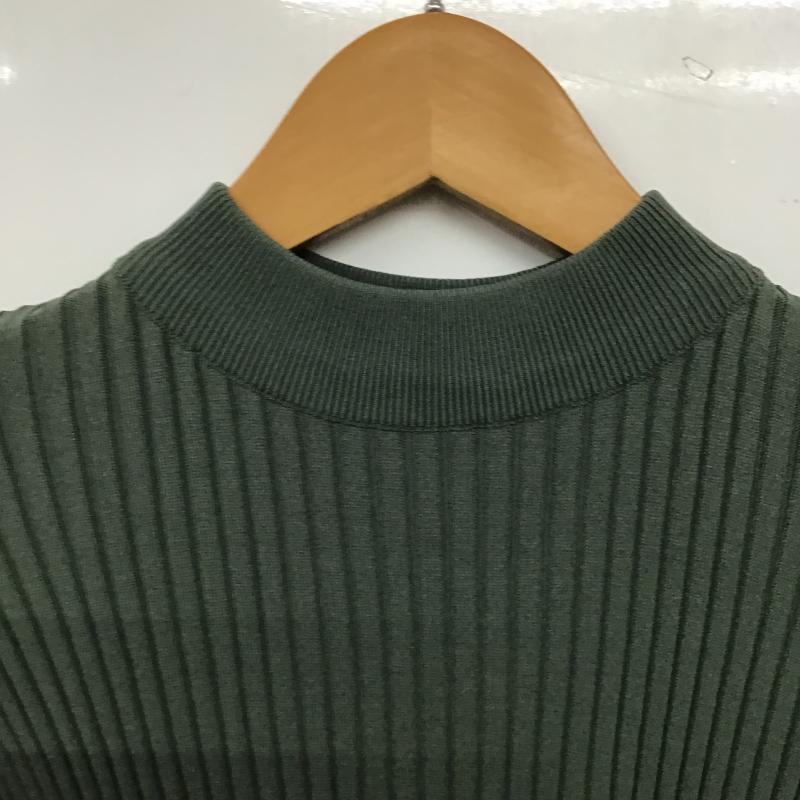 リゼクシー RESEXXY ワンピース ひざ丈スカート 152240307101 リブニットワンピース S 無地 緑 / グリーン / green レディース USED 古着 中古 10161024