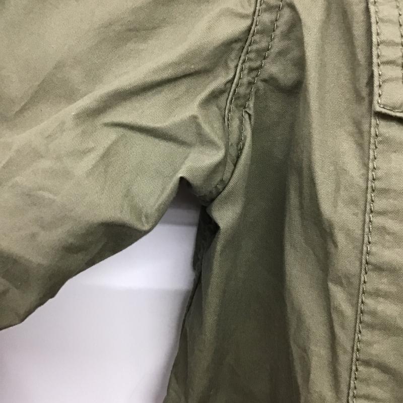 ニコアンド niko and... シャツ、ブラウス 長袖 L 無地 カーキ / カーキ / khaki レディース USED 古着 中古 10161026