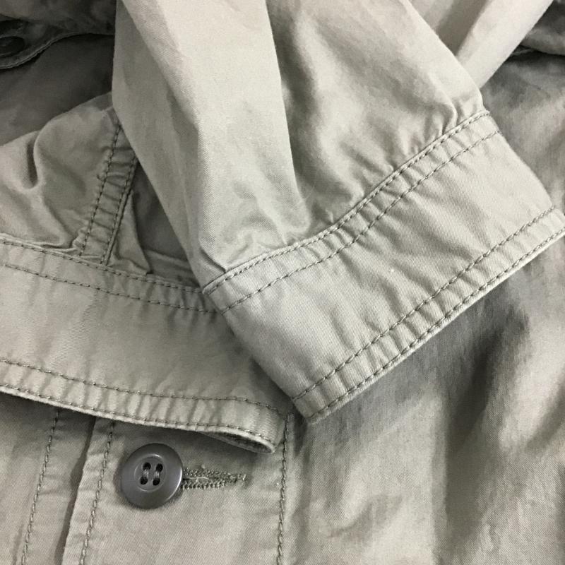 ニコアンド niko and... シャツ、ブラウス 長袖 L 無地 カーキ / カーキ / khaki レディース USED 古着 中古 10161026