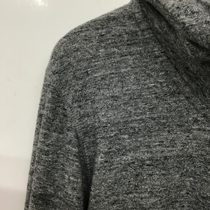 ナイキ NIKE パーカー 長袖 L 無地 X ロゴ、文字 X プリント 灰 / グレー / gray レディース USED 古着 中古 10161027