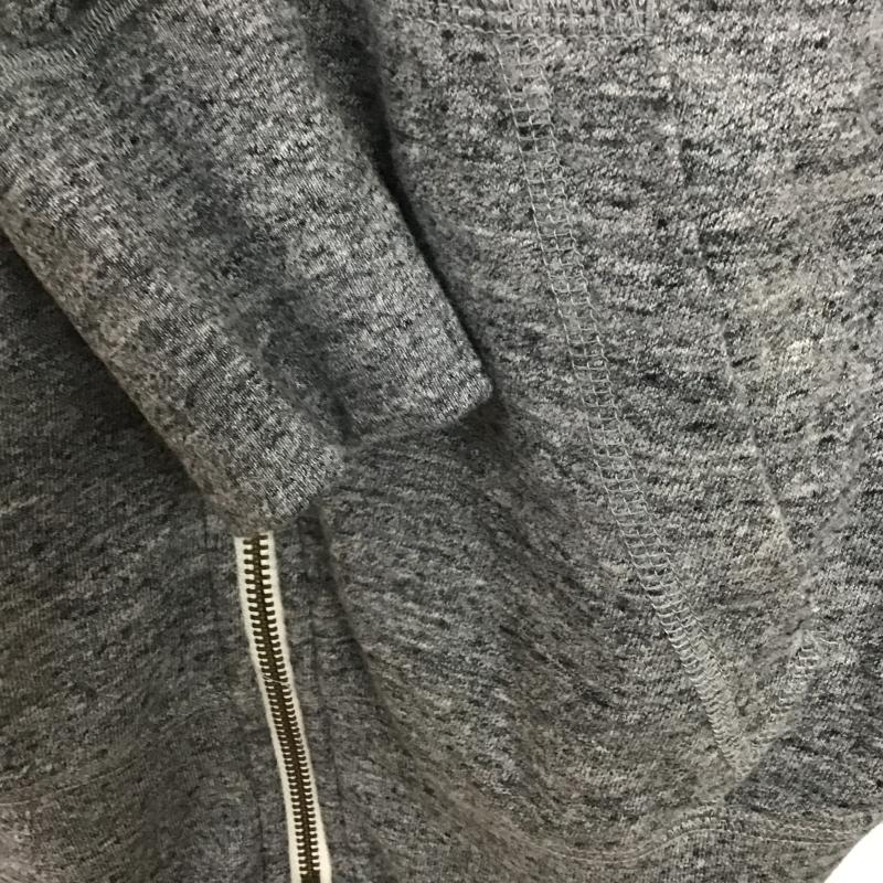 ナイキ NIKE パーカー 長袖 L 無地 X ロゴ、文字 X プリント 灰 / グレー / gray レディース USED 古着 中古 10161027