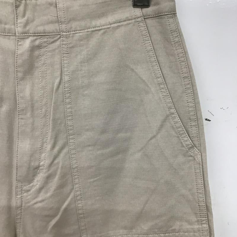 ニコアンド niko and... パンツ ワークパンツ、ペインターパンツ スソタブヤワラカカーゴパンツ タグ付 M 無地 ベージュ / ベージュ / beige レディース USED 古着 中古 10161031