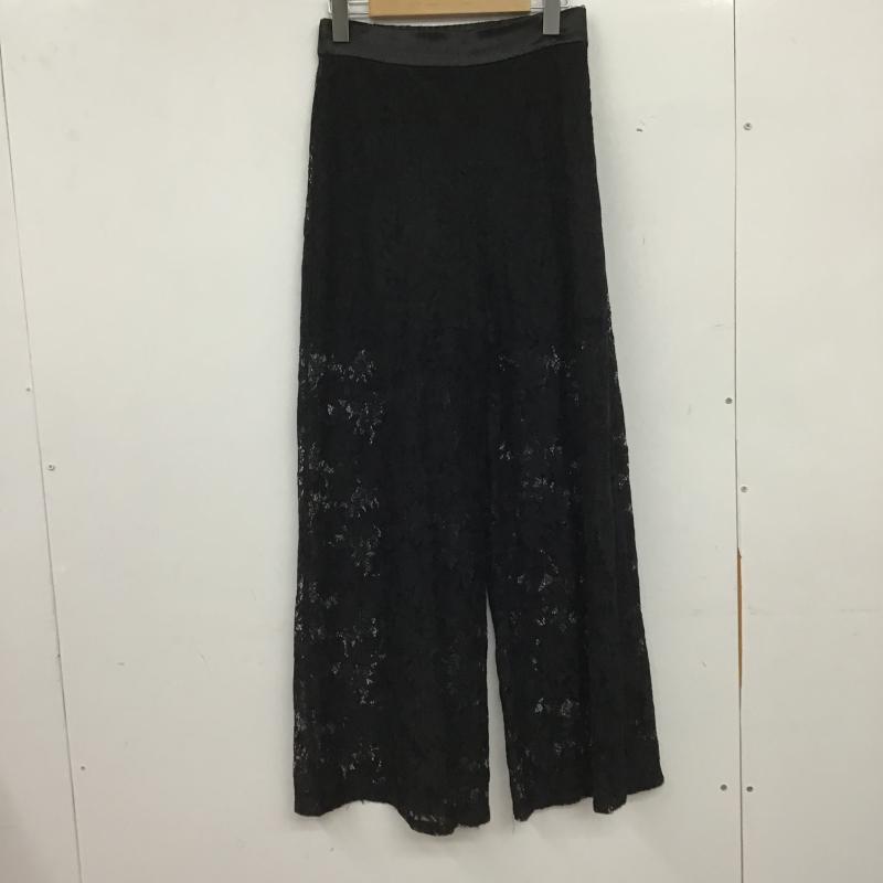 ラベルエチュード la belle Etude ボトムス ボトムス 1 無地 黒 / ブラック / black レディース USED 古着 中古 10161032