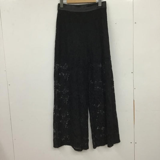 ラベルエチュード la belle Etude ボトムス ボトムス 1 無地 黒 / ブラック / black レディース USED 古着 中古 10161032