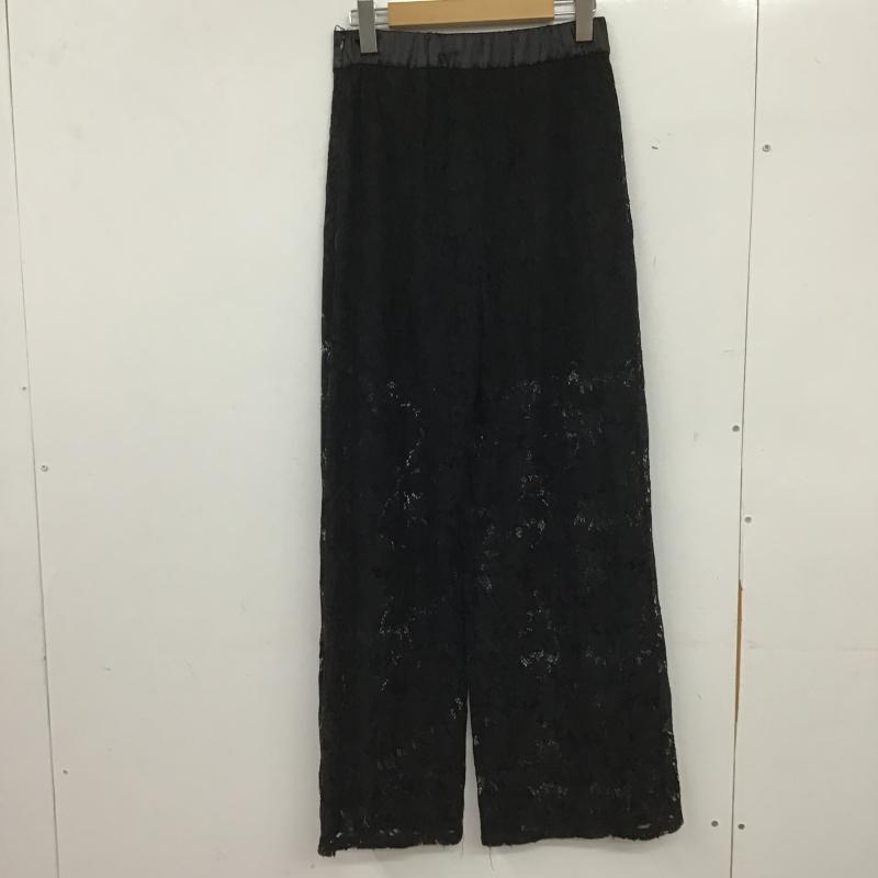 ラベルエチュード la belle Etude ボトムス ボトムス 1 無地 黒 / ブラック / black レディース USED 古着 中古 10161032