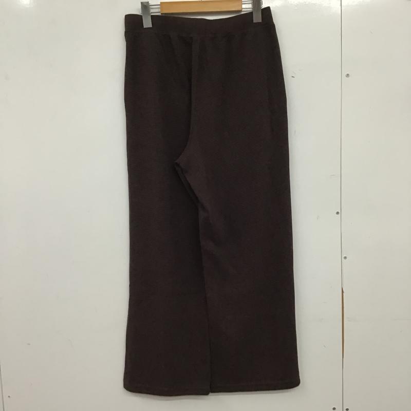 アディダス adidas ボトムス ボトムス KE7560 ワッフル ルーズフィット パンツ XL 無地 茶 / ブラウン / brown レディース USED 古着 中古 10161034