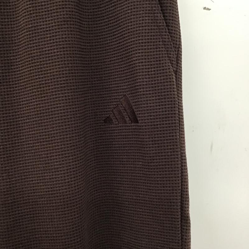 アディダス adidas ボトムス ボトムス KE7560 ワッフル ルーズフィット パンツ XL 無地 茶 / ブラウン / brown レディース USED 古着 中古 10161034