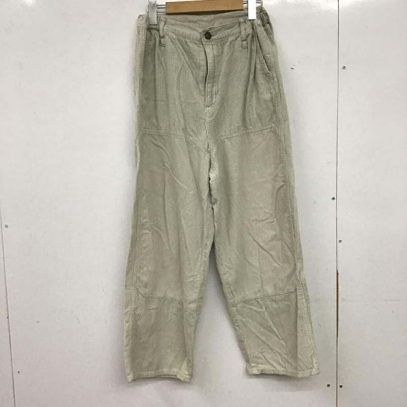 ニコアンド niko and... パンツ ワークパンツ、ペインターパンツ 84635600 ワイドパンツ M 無地 オフホワイト / オフホワイト / レディース USED 古着 中古 10161036