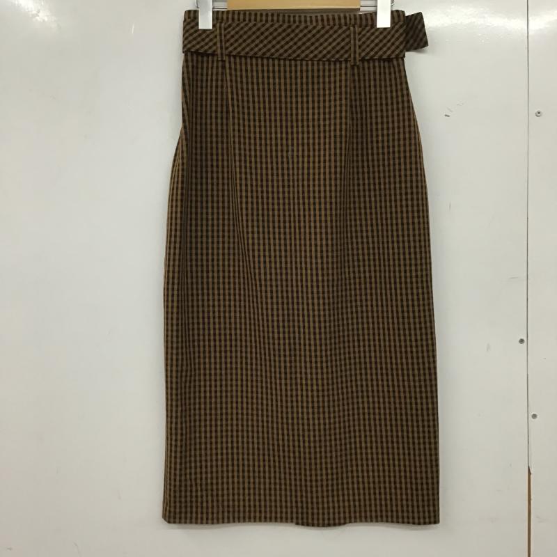 ザラ ZARA スカート ロングスカート S チェック マルチカラー / マルチカラー / multicolor レディース USED 古着 中古 10161043