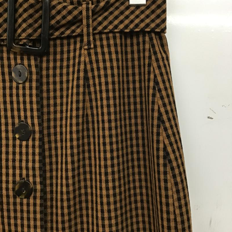 ザラ ZARA スカート ロングスカート S チェック マルチカラー / マルチカラー / multicolor レディース USED 古着 中古 10161043