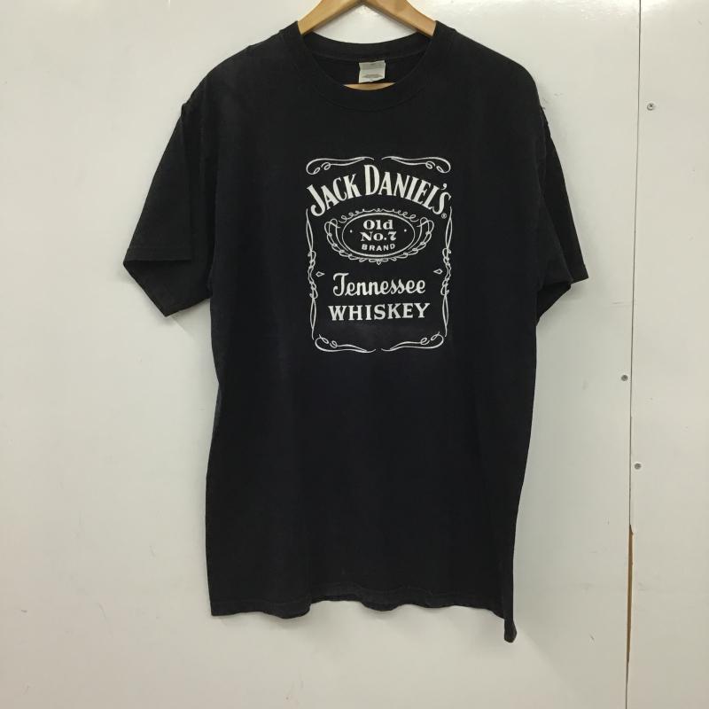 古着 USED Tシャツ 半袖 半袖カットソー プリントTシャツ クルーネックカットソー L ロゴ、文字 紺 / ネイビー / navy メンズ USED 古着 中古 10161047