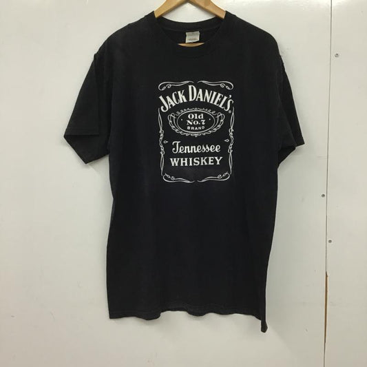古着 USED Tシャツ 半袖 半袖カットソー プリントTシャツ クルーネックカットソー L ロゴ、文字 紺 / ネイビー / navy メンズ USED 古着 中古 10161047