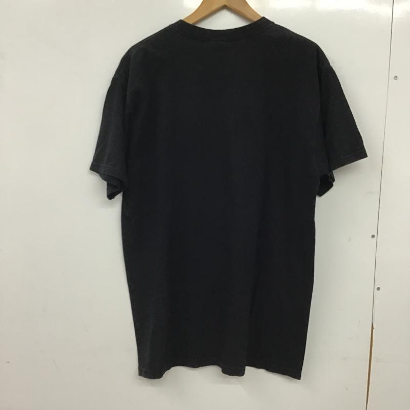 古着 USED Tシャツ 半袖 半袖カットソー プリントTシャツ クルーネックカットソー L ロゴ、文字 紺 / ネイビー / navy メンズ USED 古着 中古 10161047