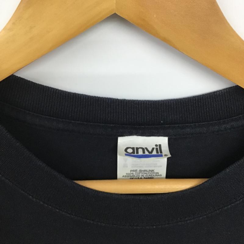 古着 USED Tシャツ 半袖 半袖カットソー プリントTシャツ クルーネックカットソー L ロゴ、文字 紺 / ネイビー / navy メンズ USED 古着 中古 10161047