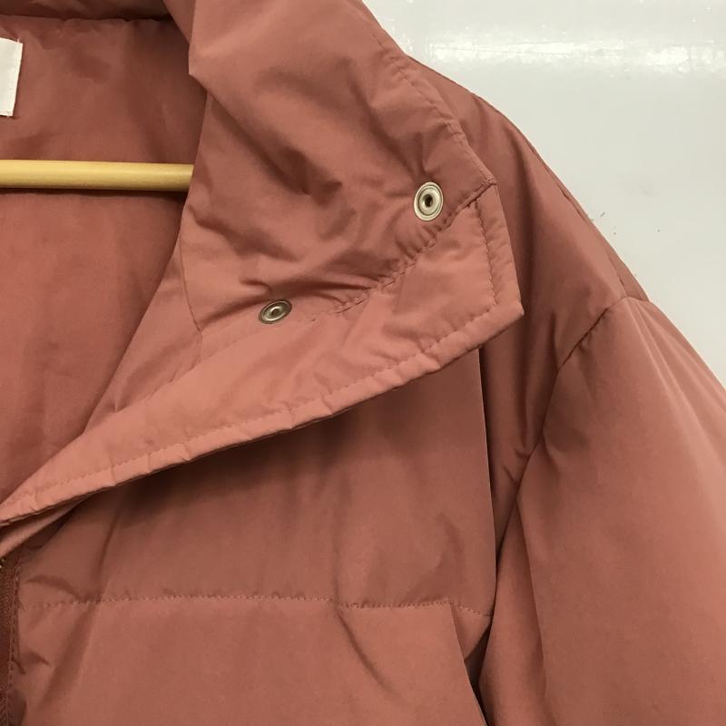 リエンダ rienda ジャケット、上着 ダウンジャケット 110FA330-0310 FREE 無地 桃 / ピンク / pink レディース USED 古着 中古 10161048