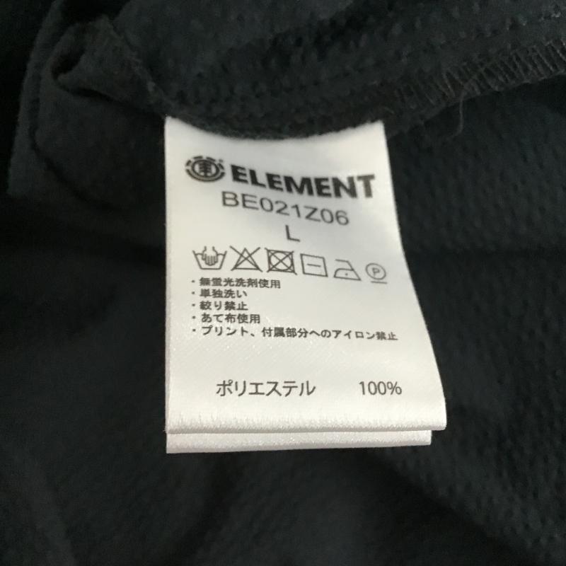 エレメント ELEMENT シャツ、ブラウス 半袖 半袖シャツ 無地シャツ ポケットシャツ L 無地 ダークグレー / ダークグレー / メンズ USED 古着 中古 10161051