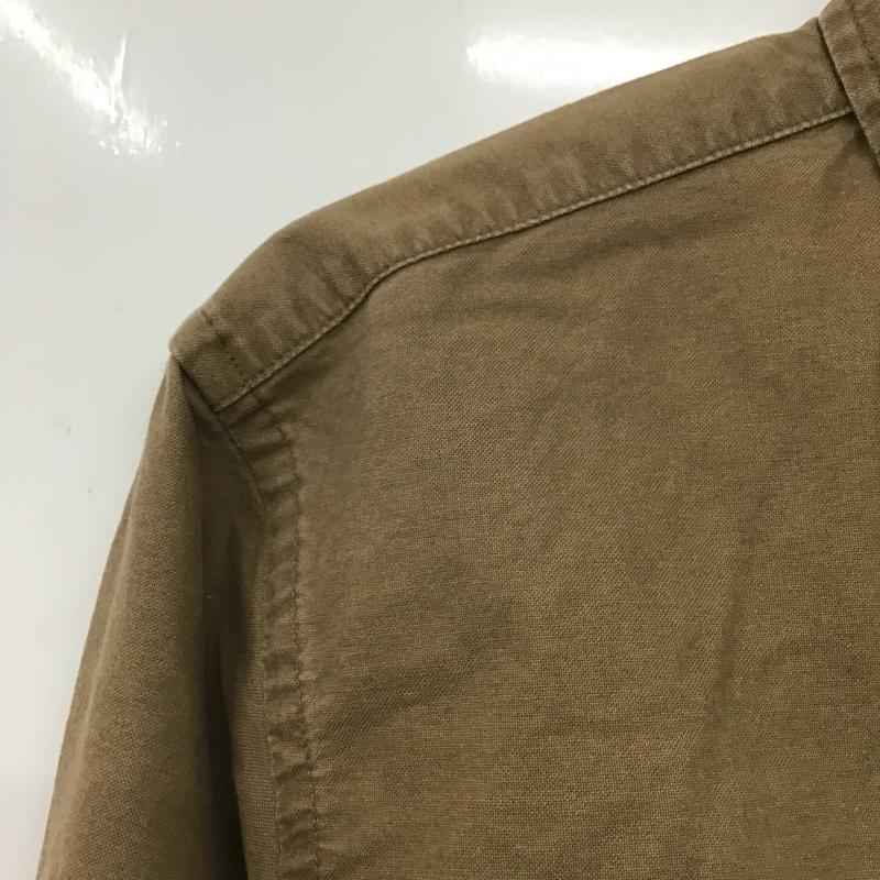 チャンピオン Champion シャツ、ブラウス 長袖 長袖シャツ 無地シャツ カラーシャツ ボタンダウンシャツ M 無地 ベージュ / ベージュ / beige メンズ USED 古着 中古 10161054