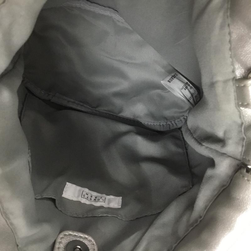 ローリーズファーム LOWRYS FARM ショルダーバッグ ショルダーバッグ LF824095PD スタッズ 巾着バッグ 無地 銀 / シルバー / silver color レディース USED 古着 中古 10161060