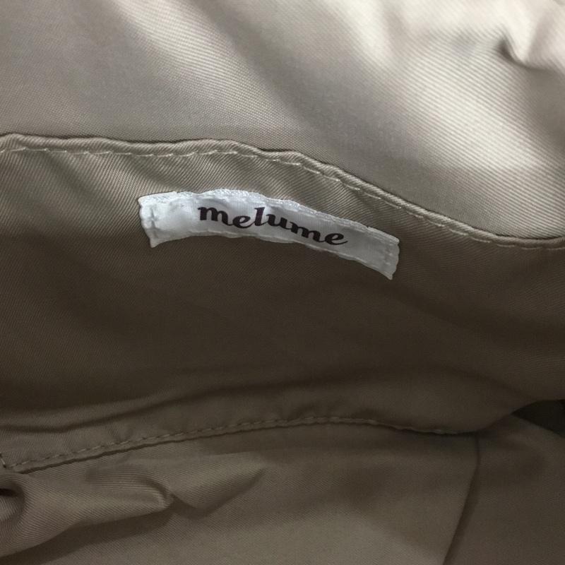 メルミー melume ハンドバッグ ハンドバッグ 3点セット 小物ケース エコバッグ 無地 ベージュ / ベージュ / beige レディース USED 古着 中古 10161063