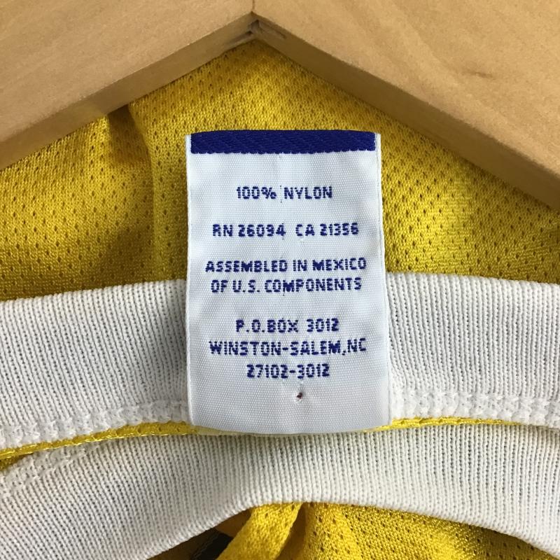 チャンピオン Champion タンクトップ タンクトップ タンクトップ ノースリーブカットソー クルーネック 44 ロゴ、文字 黄 / イエロー / yellow メンズ USED 古着 中古 10161064