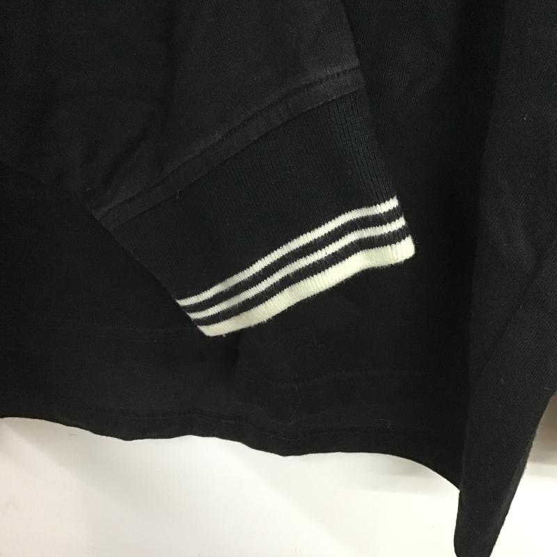 シュプリーム Supreme カットソー 長袖 長袖カットソー プリントカットソー クルーネック M ロゴ、文字 黒 / ブラック / black メンズ USED 古着 中古 10161065
