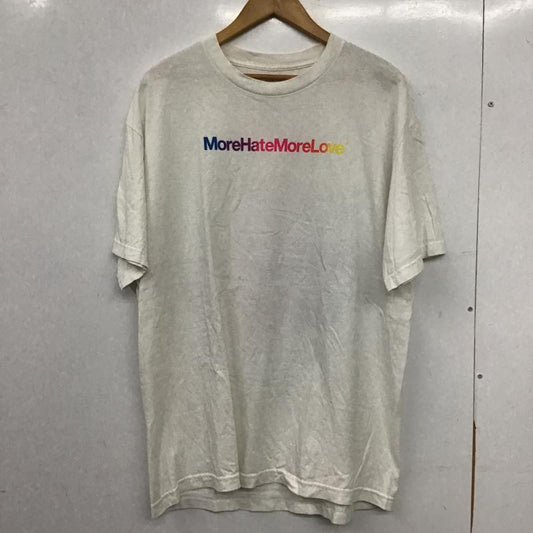 アンチソーシャルソーシャルクラブ ANTI SOCIAL SOCIAL CLUB Tシャツ 半袖 半袖カットソー プリントTシャツ クルーネックカットソー XL ロゴ、文字 白 / ホワイト / white メンズ USED 古着 中古 10161069
