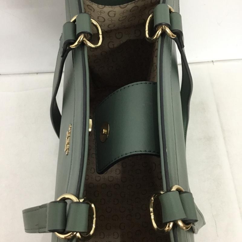 ゲス Guess トートバッグ トートバッグ ロゴ、文字 緑 / グリーン / green レディース USED 古着 中古 10161070