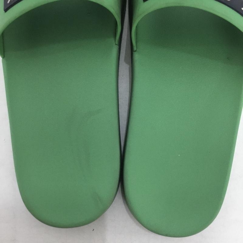 トミー ジーンズ TOMMY JEANS サンダル サンダル プールスライドサンダル シャワーサンダル 26cm 26.0cm ロゴ、文字 緑 / グリーン / green メンズ USED 古着 中古 10161075