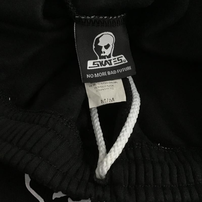 スカルスケーツ SKULL SKATES パンツ ワークパンツ、ペインターパンツ スウェットパンツ ワイドパンツ カジュアルパンツ M ロゴ、文字 黒 / ブラック / black メンズ USED 古着 中古 10161076