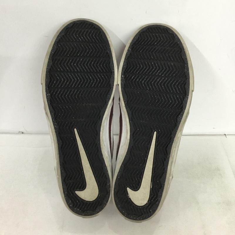 ナイキ NIKE スニーカー スニーカー 880269-610 Portmore 2 Canvas Premium SB 26.5cm 26.5cm ロゴ、文字 ボルドー / ボルドー / メンズ USED 古着 中古 10161077