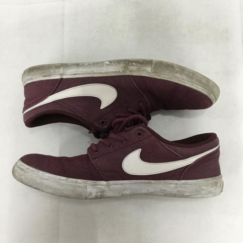 ナイキ NIKE スニーカー スニーカー 880269-610 Portmore 2 Canvas Premium SB 26.5cm 26.5cm ロゴ、文字 ボルドー / ボルドー / メンズ USED 古着 中古 10161077