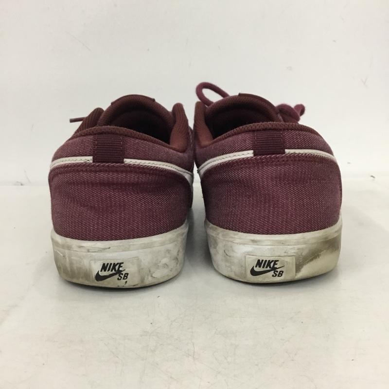 ナイキ NIKE スニーカー スニーカー 880269-610 Portmore 2 Canvas Premium SB 26.5cm 26.5cm ロゴ、文字 ボルドー / ボルドー / メンズ USED 古着 中古 10161077