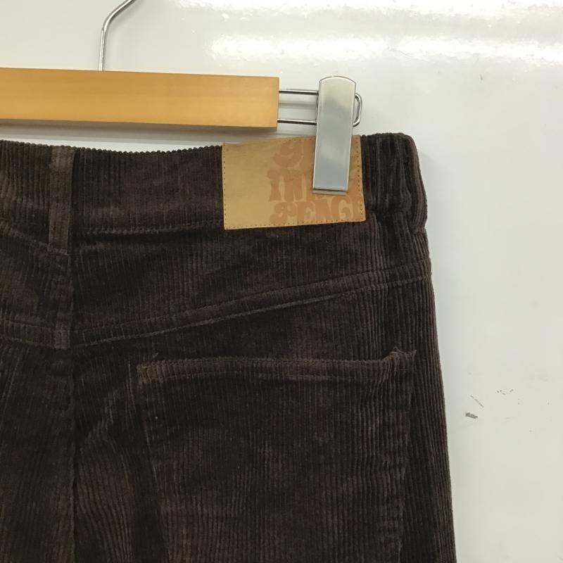 インナーピース THE INNER PEACE パンツ ワークパンツ、ペインターパンツ theinnerpeacecorduroypants ワイドパンツ コーデュロイパンツ L 無地 ダークブラウン / ダークブラウン / メンズ USED 古着 中古 10161081