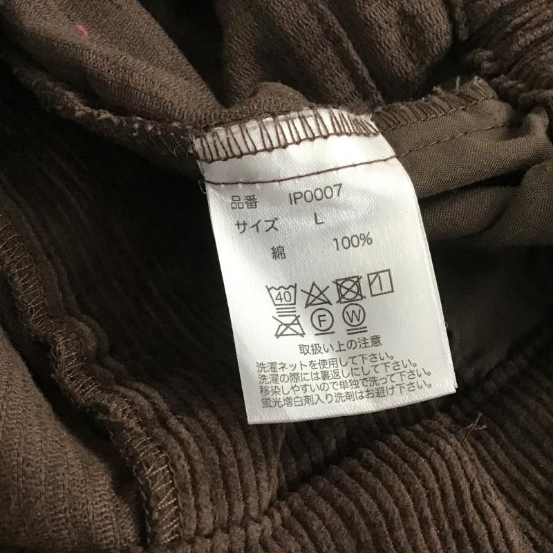 インナーピース THE INNER PEACE パンツ ワークパンツ、ペインターパンツ theinnerpeacecorduroypants ワイドパンツ コーデュロイパンツ L 無地 ダークブラウン / ダークブラウン / メンズ USED 古着 中古 10161081