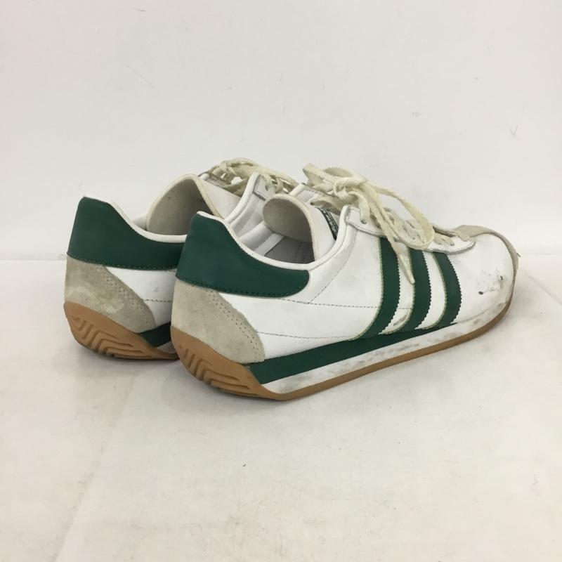 アディダス adidas スニーカー スニーカー FZ0013 カントリー OG 26.5cm 26.5cm ロゴ、文字 白 / ホワイト / white X 緑 / グリーン / green メンズ USED 古着 中古 10161082