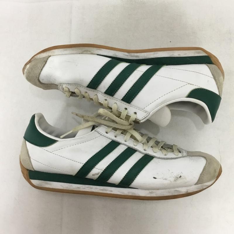 アディダス adidas スニーカー スニーカー FZ0013 カントリー OG 26.5cm 26.5cm ロゴ、文字 白 / ホワイト / white X 緑 / グリーン / green メンズ USED 古着 中古 10161082
