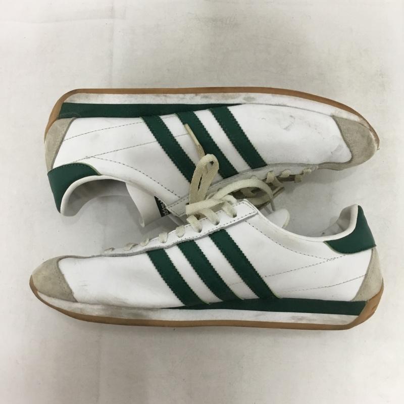アディダス adidas スニーカー スニーカー FZ0013 カントリー OG 26.5cm 26.5cm ロゴ、文字 白 / ホワイト / white X 緑 / グリーン / green メンズ USED 古着 中古 10161082