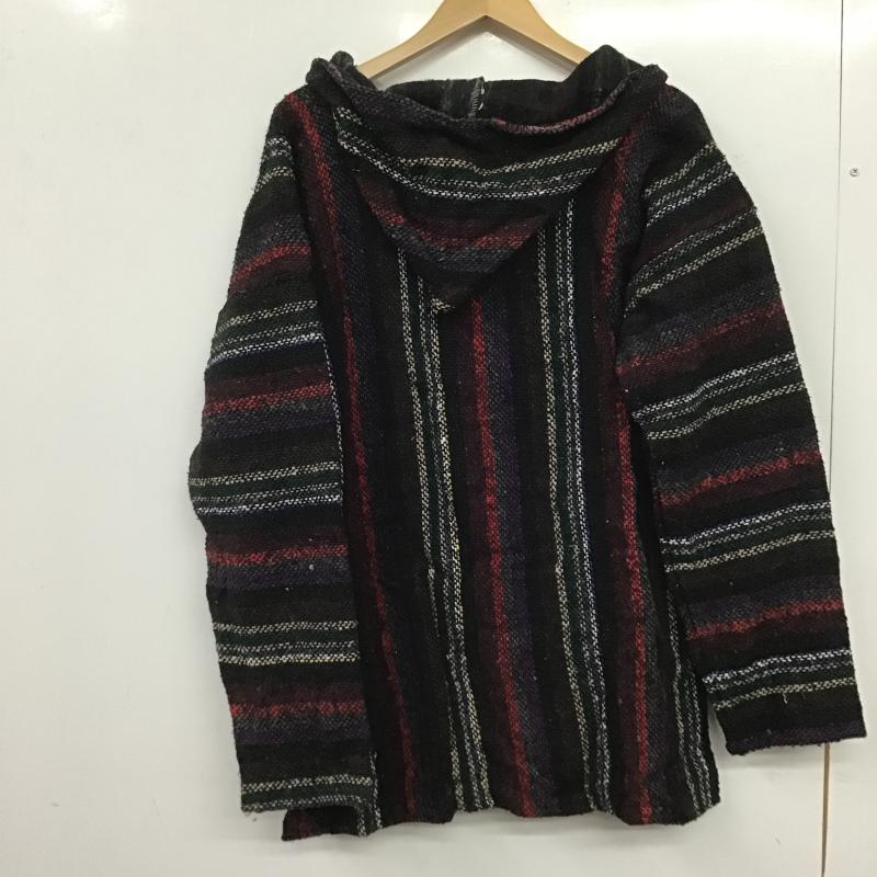 古着 USED パーカー 長袖 長袖パーカー プルオーバーパーカー メキシカンパーカー XL プリント マルチカラー / マルチカラー / multicolor メンズ USED 古着 中古 10161083