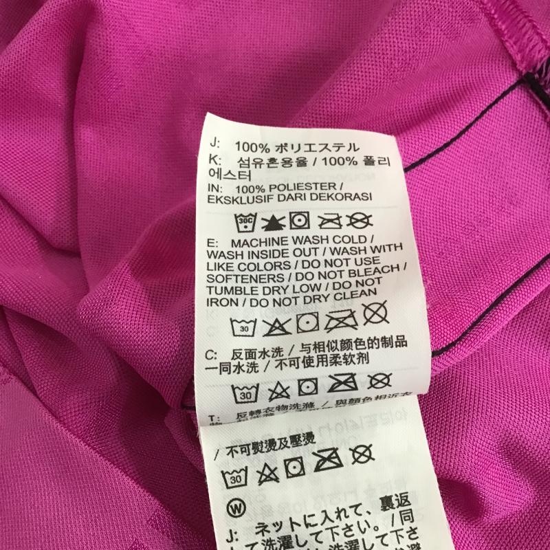 ナイキ NIKE カットソー 半袖 半袖カットソー プリントTシャツ クルーネックカットソー XXL ロゴ、文字 マゼンタ / マゼンタ / メンズ USED 古着 中古 10161086
