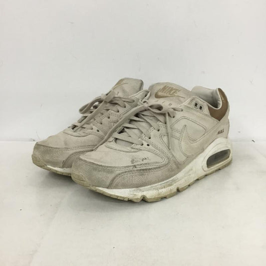 ナイキ NIKE スニーカー スニーカー 718896-009 WMNS AIR MAX COMMAND PRM 24.5cm 24.5cm ロゴ、文字 ベージュ / ベージュ / beige X 金 / ゴールド / gold color レディース USED 古着 中古 10161087