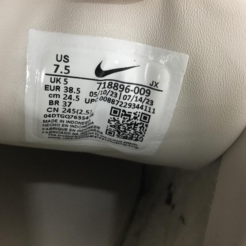 ナイキ NIKE スニーカー スニーカー 718896-009 WMNS AIR MAX COMMAND PRM 24.5cm 24.5cm ロゴ、文字 ベージュ / ベージュ / beige X 金 / ゴールド / gold color レディース USED 古着 中古 10161087