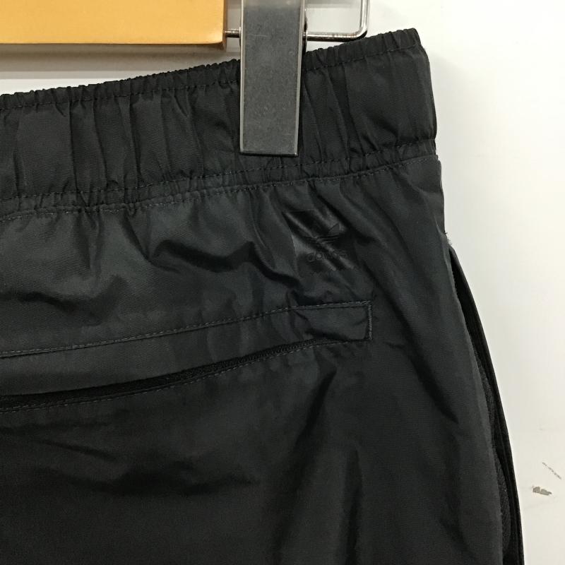アディダス adidas パンツ ワークパンツ、ペインターパンツ ナイロンパンツ ワイドパンツ カジュアルパンツ M ロゴ、文字 ダークグレー / ダークグレー / メンズ USED 古着 中古 10161093