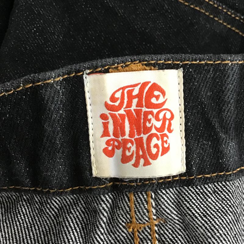 インナーピース THE INNER PEACE パンツ デニム、ジーンズ デニムパンツ ワイドパンツ カジュアルパンツ L 無地 インディゴ / インディゴ / Indigo メンズ USED 古着 中古 10161097